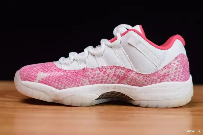Rep MAX Pink Low AH7860-106 Air WMNS 11 Jordan Snakeskin 0505